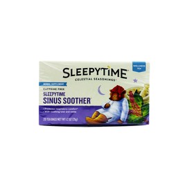 Celestial Seasonings Wellness Tea, Sinus Soother, 20-count (Pack of 6)