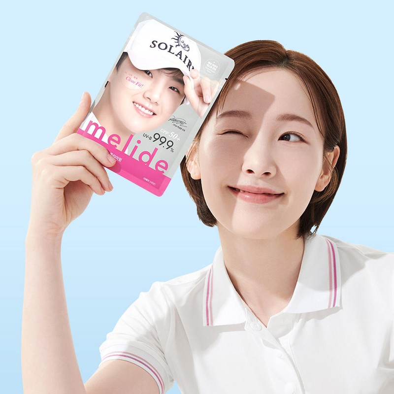 AirMuse 에어뮤즈 멜라이드 클리어핏 투명 썬 패치 5회분+동아제약 가그린10ml 1개