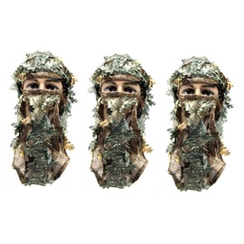BESPORTBLE 2pcs Camouflage Face Mask Breathable Thin Section Versatile Hunting Accessory for Turkey and Ground Hunting