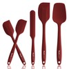 Wanbasion 5 Piece Premium Silicone Spatula Set Heat Resistant, Kitchen