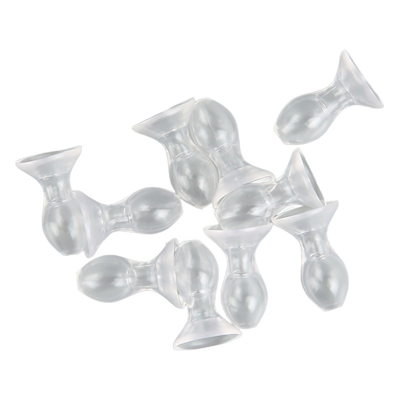 10pcs Hearing Amplifier Dome Silicone Ear Tip Earplug Replacement Accessory
