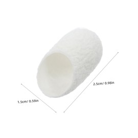 WOONEKY 20pcs Silkworm Ball: Facial Cleanser Beauty Massage Tool for Face Exfoliating Blackhead Removal Gentle Skin Care Scrub Supplies