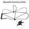 EASTROCK Professional Harmonica Holder - 10 Hole, Adjustable Neck Brace,