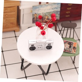 SUPVOX Dollhouse Table Doll Playsets Tiny Side Table 1:6 Scale Doll Furniture Miniature Side Coffee Table Desk