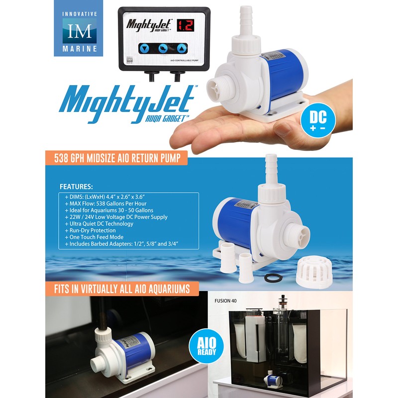 Innovative Marine Mighty Jet DC Return Pump (Midsize: 538 GPH)