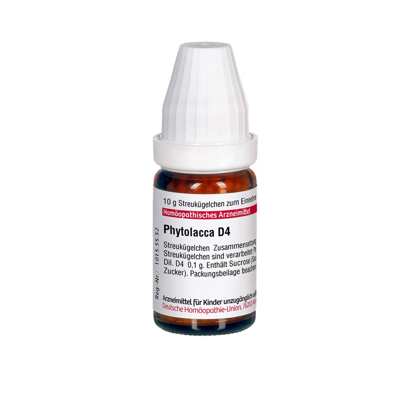 DHU Phytolacca D4 10g Globules