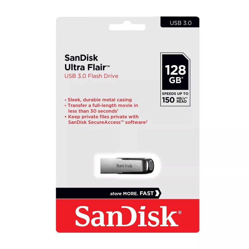 SanDisk Ultra Flair USB 3.0 32GB 64GB 128GB FAST Flash