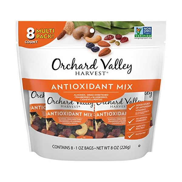 ORCHARD VALLEY HARVEST Antioxidant Mix, 1 oz (Pack of 8),