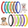tonyg-p 12pcs Puppy ID Collars Whelping Collars Adjustable Puppy ID
