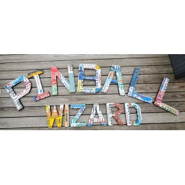 18" & 12" U.S. LICENSE PLATE LETTERS OR SIGNS!!! CUSTOM MADE!!