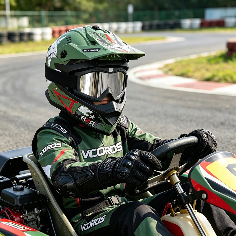 Kids Dirt Bike Helmets VF605 DOT Certified Youth Motocross Helmet