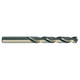 RUKO 215089 - Pack de 10 brocas helicoidales DIN 338, tipo N HSS Co 5 Cobalto, rectificada, con autocentrado (Ø 8,9 mm)