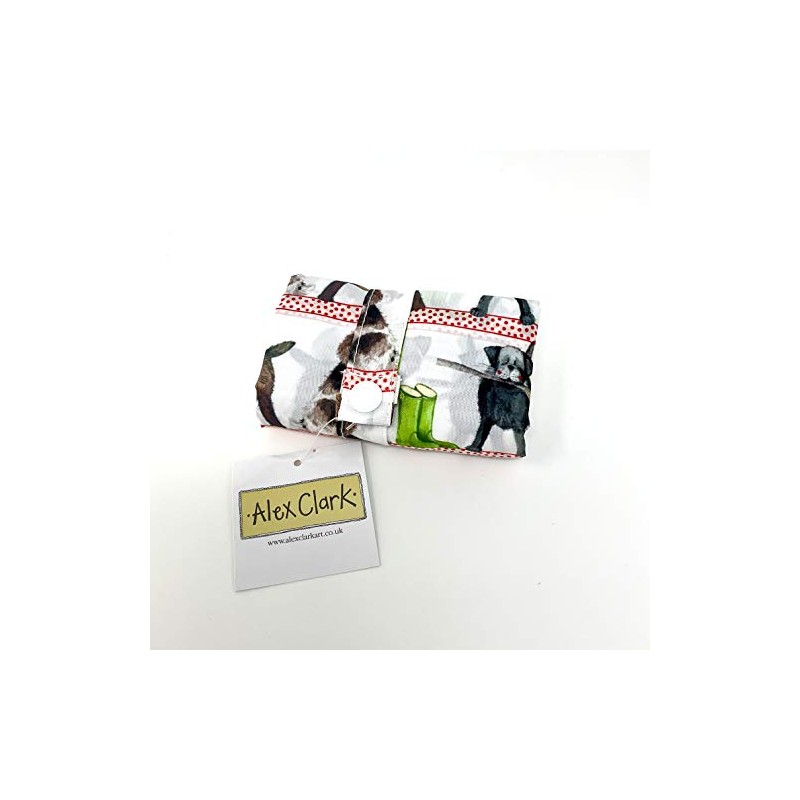 ALEX CLARK Country Dogs Reusable Shopping Bag - Unisex Tote