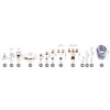 200 Piece Picture Hanging Kit. Picture Hooks, Picture Wire. Picture