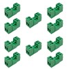 Willwewon Set of 10 2-Pin 2EDGRK 5.08 mm Pitch Pluggable