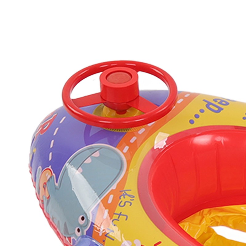 Airship Inflatable Pool Float Multifunctional Floating Swimming Raft with Steering
