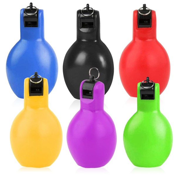 Hand Whistle Sports Lessons Pack of 6 Referee Whistle, Loud