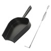 Ash Pan for Big Green Egg, Stainless Steel Ash Tool