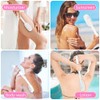LOPHE Lotion Applicator for Back, Foldable Back Cream Applicator, Detachable