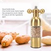 Pepper Mill Professional Refillable Ceramic Rotor Coarseness Adjustable Manual Pepper
