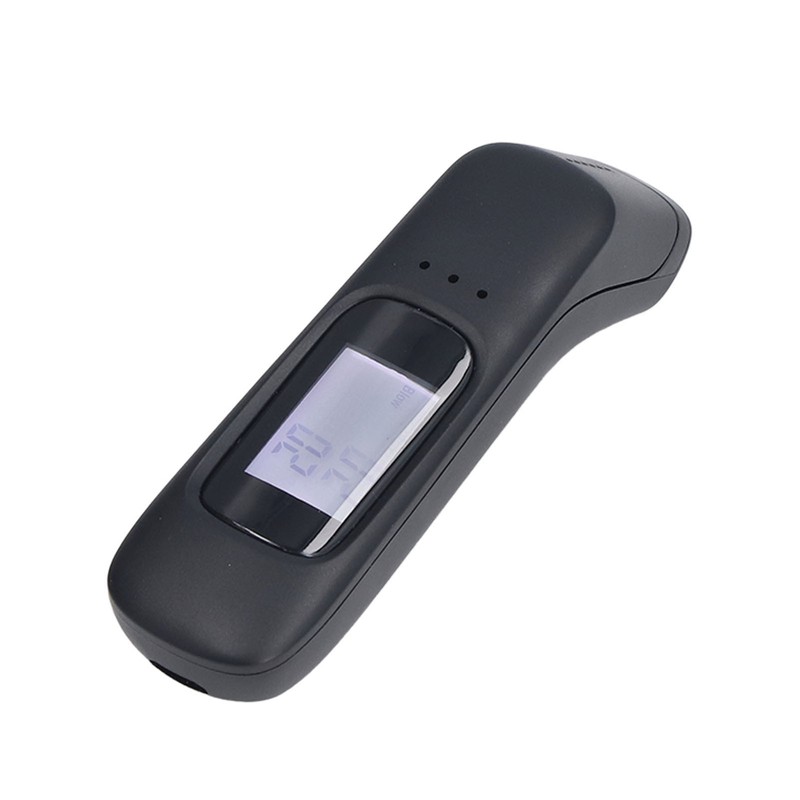Breathalyzer Black Portable Mini Dustproof High Accuracy Rechargeable Blowing Special