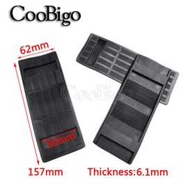 CooBigo 5 Pcs Non-Slip Replacement Shoulder Bag Strap Pads Rubber Pad Military Quality for Backpack Straps Webbing Bag Parts Sewing Accessories (Webbing Size : 50mm)
