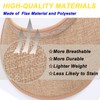 MULIMU 4-Pack Women Wide Brim Sun Visor UV Protection UPF50+