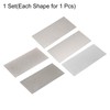 HARFINGTON 5pcs Diamond Sharpening Stone Set 80/150/400/800/1500 Grit Knife Sharpening