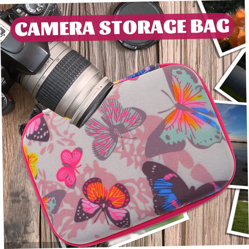 Mipcase 15Grid Camera Case Durable Zipper Closure Bag for Travel