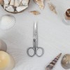 3 Claveles 12019 – Nail Scissors Curved Stainless Steel 4