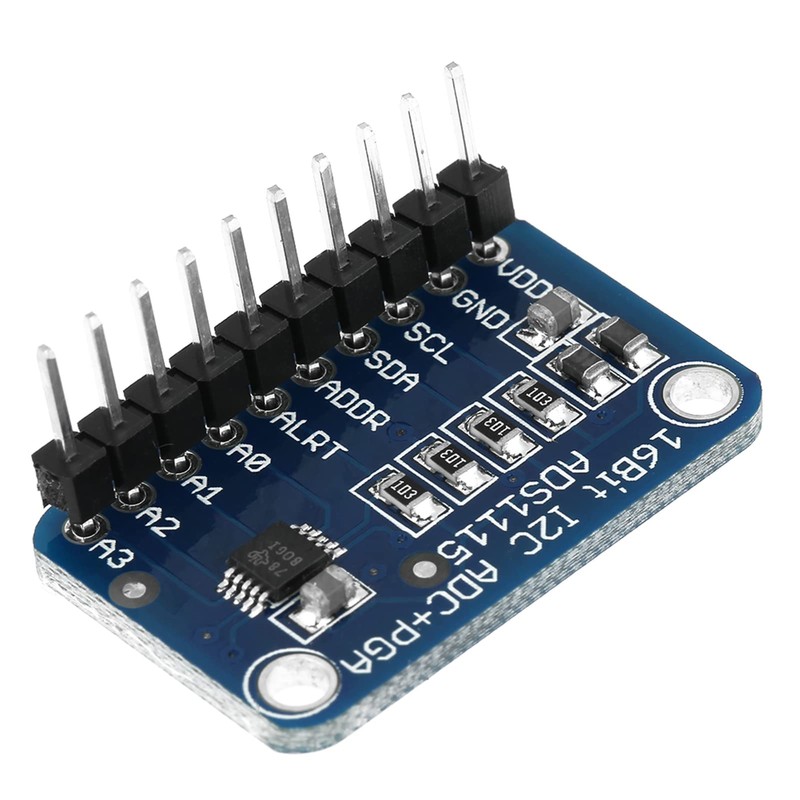 ADC Module, 16-Bit I2C 4-Channel Development Board, Analog to Digital