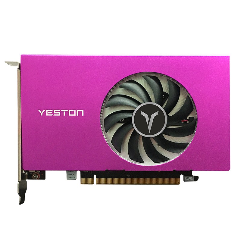Yeston RX550-4G 4HDMI 4-Screen Graphics Card Support Split Screen 10bit
