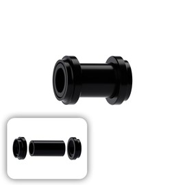 YaderJove Bicycle Rear Shock Bushings Cycling Absorber Bearings Compatible Installation 8mm x 24mm