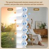 No Drill Cellular Shades Light Filtering Honeycomb Blinds 35Wx48H White