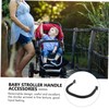 Kisangel Stroller Armrest Handle Extender for Stroller Durable and Safe