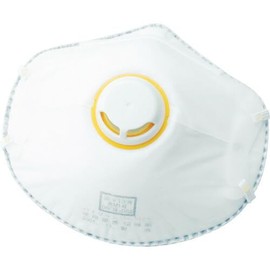 Trusco Nakayama T37A-DS2KA Dust Mask with Exhaust Valve DS2 with Activated Carbon (10 Pieces)