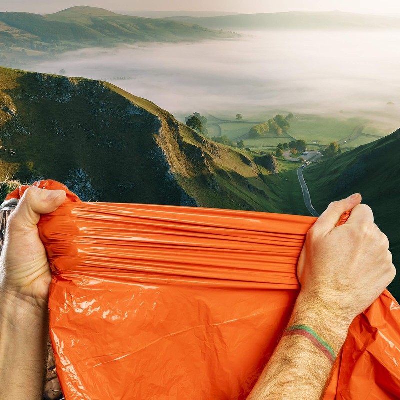 Bramble - 5 Premium Emergency Thermal Bivvy Bags, Survival Weatherproof