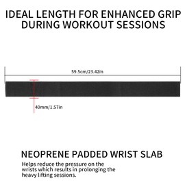 1 Pair / 2 Pieces Lifting Straps Strength Training Lifting Straps Lifting Straps for Bodybuilding, Strength Training, Weightlifting, Deadlifting, Powerlifting, Men, Women, Men, Lifting Straps