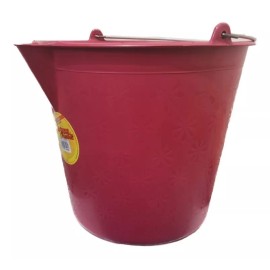 Boris 3 Cubetas De Plástico Rígido 12 Litros