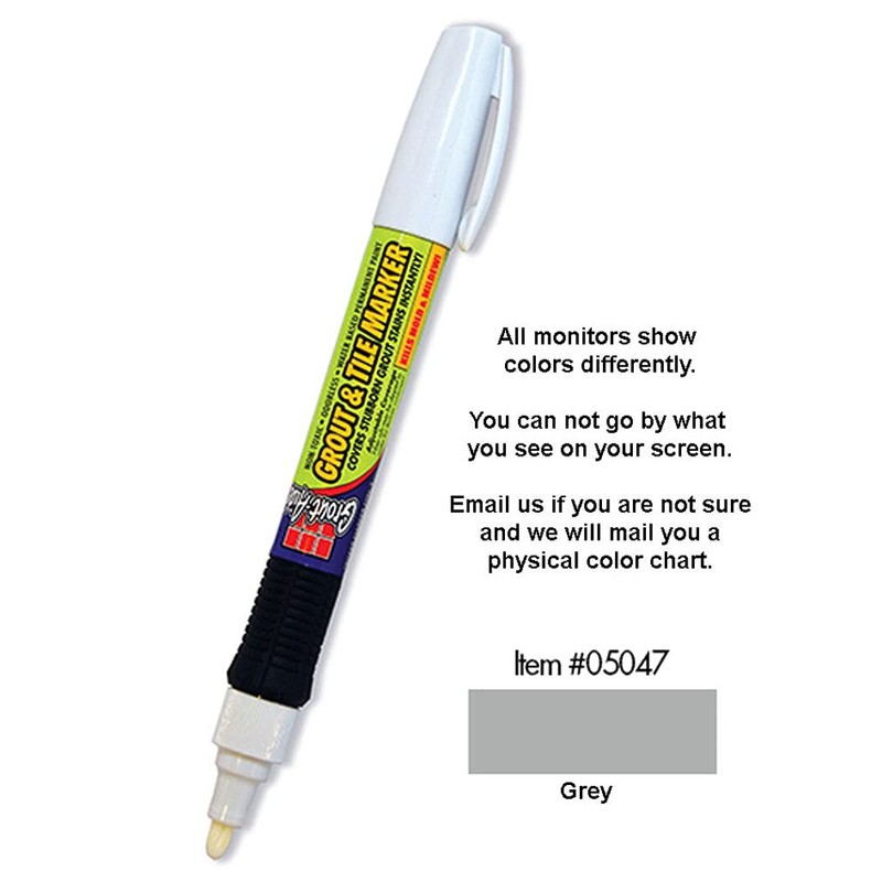 Grout Aide Grout and Tile Marker (Gray)