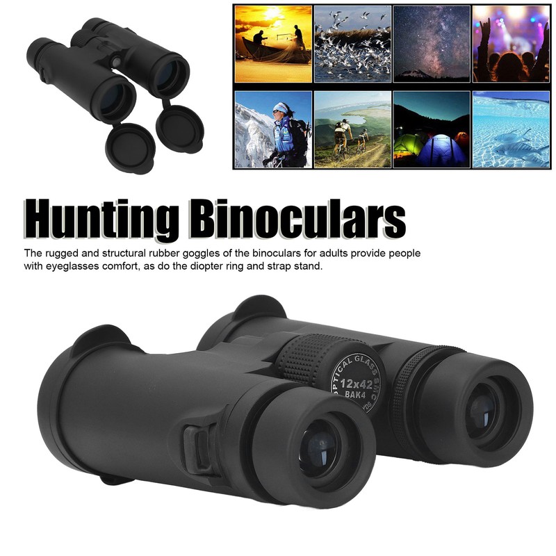 Compact Binoculars HD Outdoor High Power Optical Small Binocular for