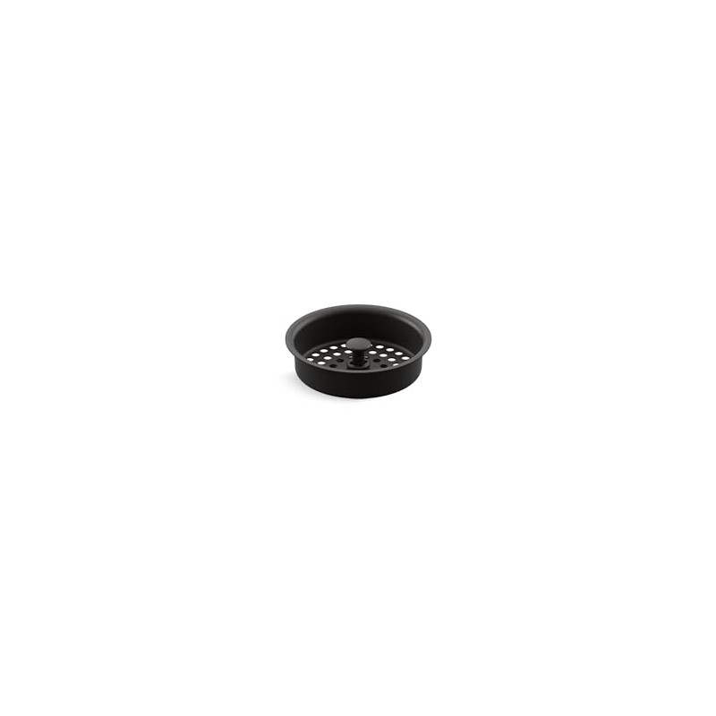 Kohler K-8803-BL Duostrainer Sink Strainer Basket, Matte Black