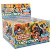 Justice League Superhero Candy Sticks & Tattoo Inside Each Pack,