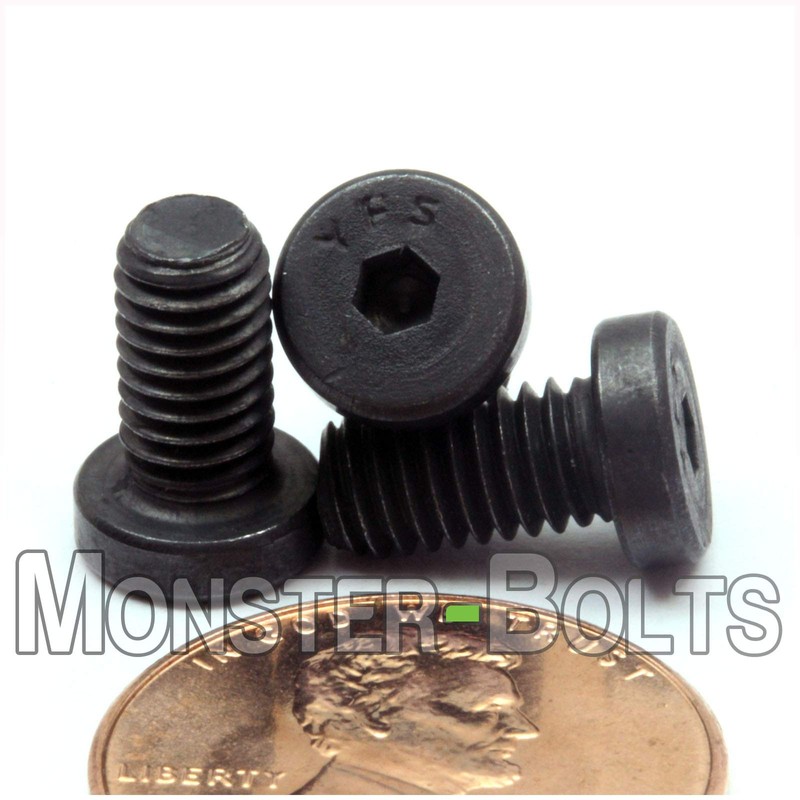 MonsterBolts - #10-32 x 3/8" Low Head Socket Screws, Alloy
