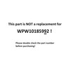 W10185982 for Whirlpool Maytag Crosley Admiral Dryer Timer WPW10185982 -
