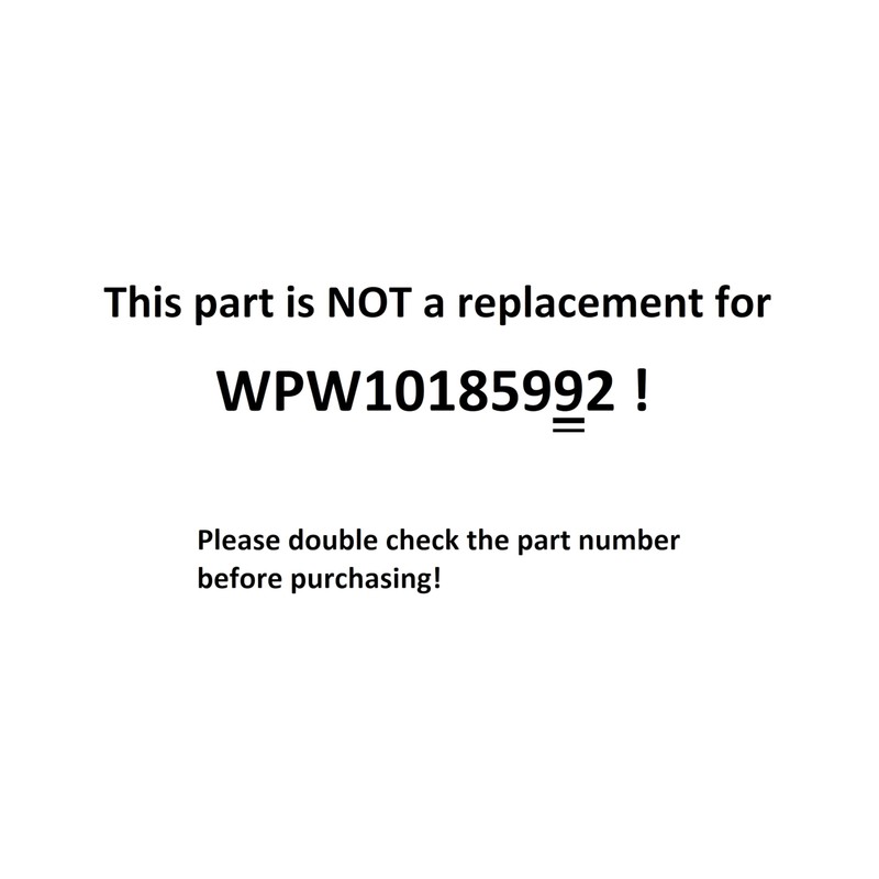 W10185982 for Whirlpool Maytag Crosley Admiral Dryer Timer WPW10185982 -