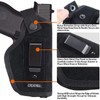Creatrill Suede Leather Inside The Waistband Holster | Compatible with