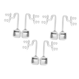 Healeved 3Pairs Eyeglass Nose Pads Slip Replacement for Sunglasses and Eyewear Durable High Nose Bridge Strap with Quick Push In Installation Stable Support Design for All