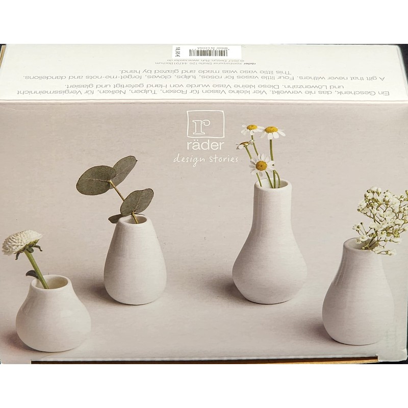 Räder Mini Vases, Set of 4