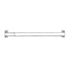 Graber Flat Lock-Seam Sash Rod (6 to 11-Inch Adjustable Width,